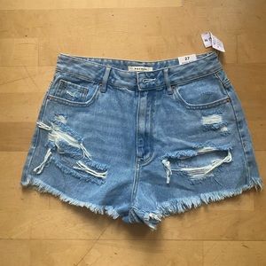 NWT PacSun high rise festival shorts size 27